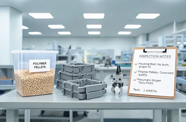 Electronics assembly plastics